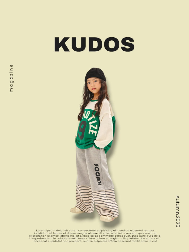 Kudos - Korean Children Fashion - #fashionkids - Grunge Sweatpants - 9