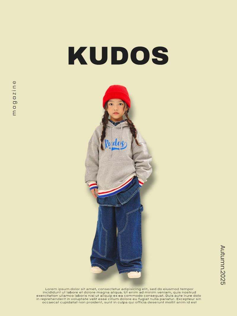Kudos - Korean Children Fashion - #fashionkids - Border Hoodie - 6