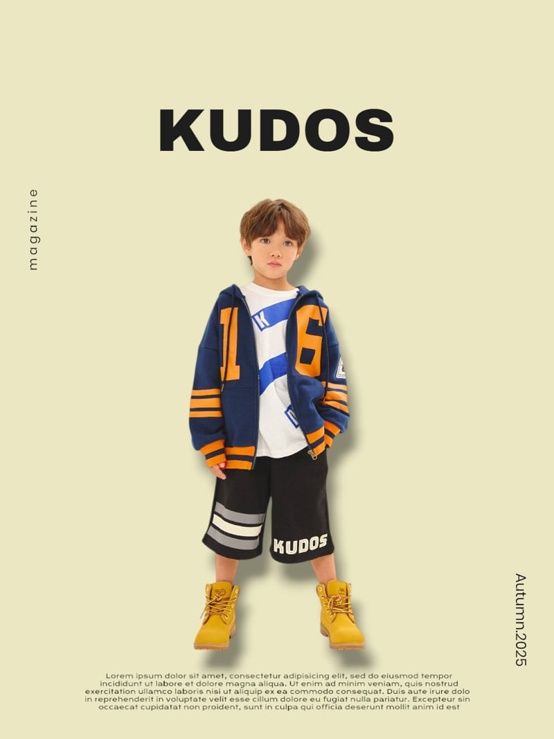 Kudos - Korean Children Fashion - #kidsstore - Sporty Hooded Zip-Up - 12