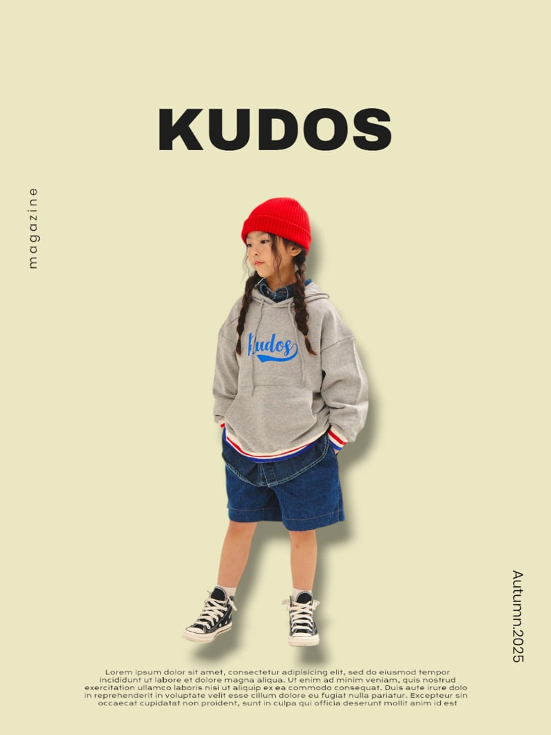 Kudos - Korean Children Fashion - #kidsstore - Border Hoodie - 8