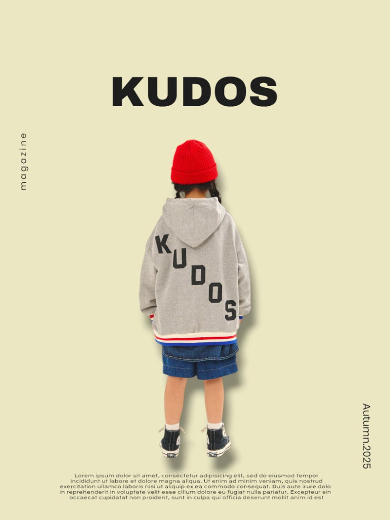 Kudos - Korean Children Fashion - #kidzfashiontrend - Border Hoodie - 9
