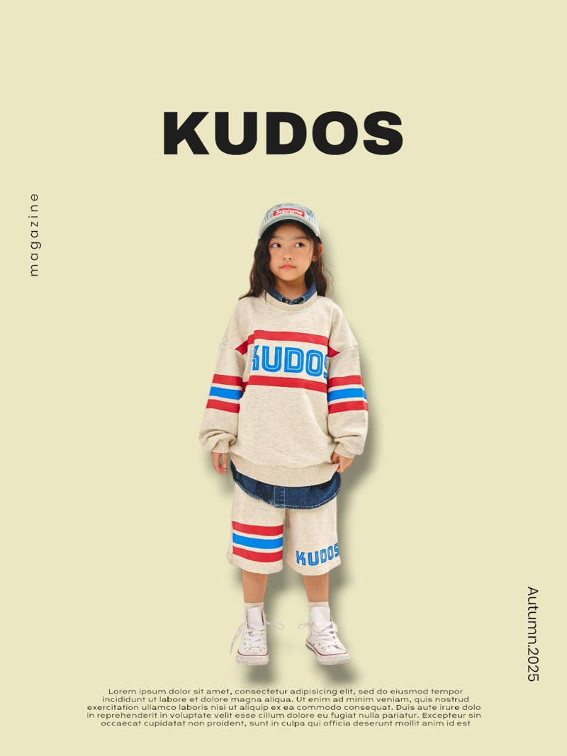 Kudos - Korean Children Fashion - #kidzfashiontrend - Monotype Sweatshirt - 8