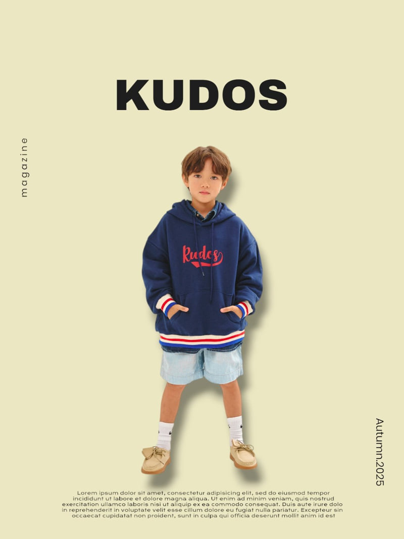 Kudos - Korean Children Fashion - #littlefashionista - Border Hoodie - 11