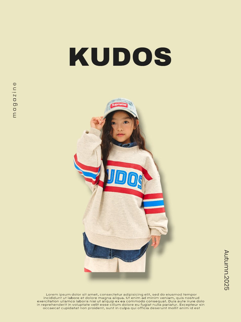 Kudos - Korean Children Fashion - #littlefashionista - Monotype Sweatshirt - 10