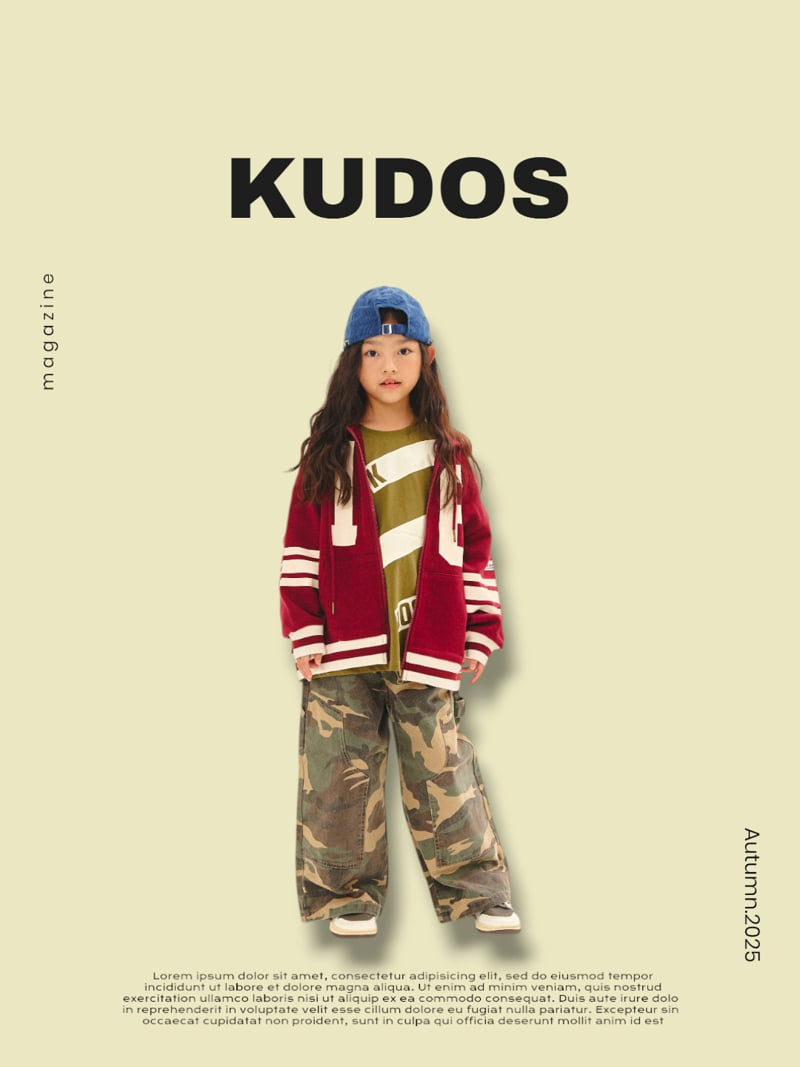Kudos - Korean Children Fashion - #magicofchildhood - Sporty Hooded Zip-Up - 2