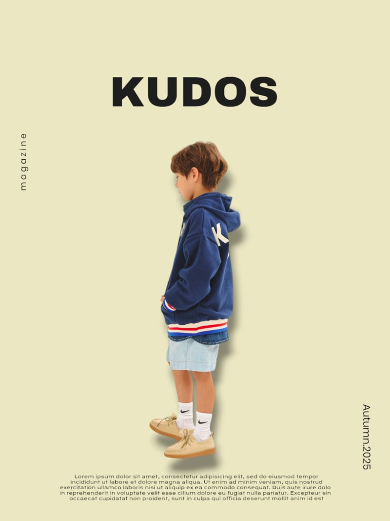 Kudos - Korean Children Fashion - #magicofchildhood - Border Hoodie - 12