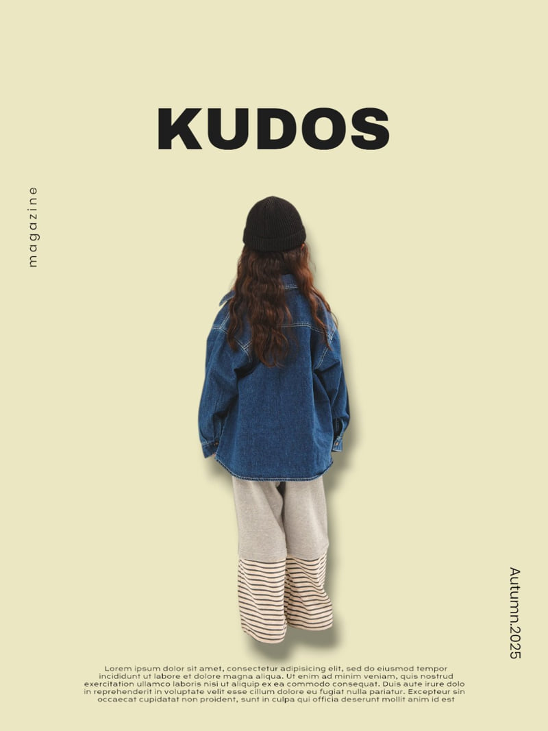 Kudos - Korean Children Fashion - #magicofchildhood - Denim Shirt - 7