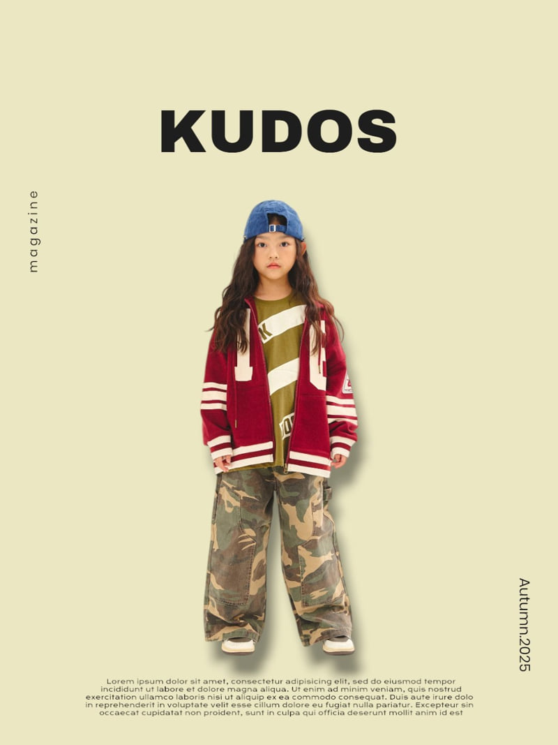 Kudos - Korean Children Fashion - #minifashionista - Sporty Hooded Zip-Up - 3