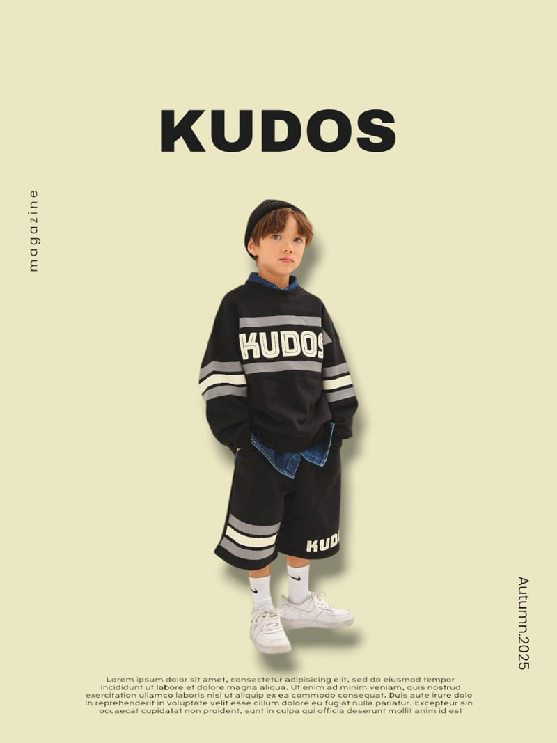 Kudos - Korean Children Fashion - #minifashionista - Monotype Sweatshirt - 12