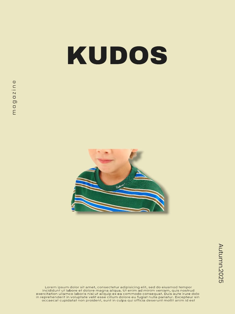 Kudos - Korean Children Fashion - #minifashionista - Striped Long-Sleeve Tee - 10