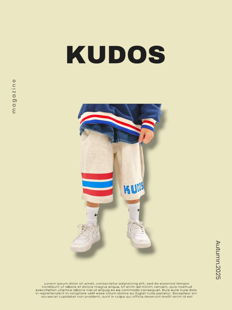 Kudos - Korean Children Fashion - #minifashionista - Monotype Shorts - 9