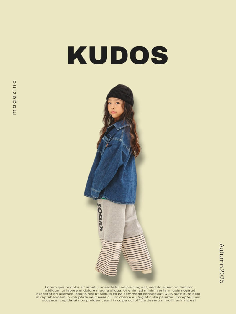 Kudos - Korean Children Fashion - #minifashionista - Denim Shirt - 8