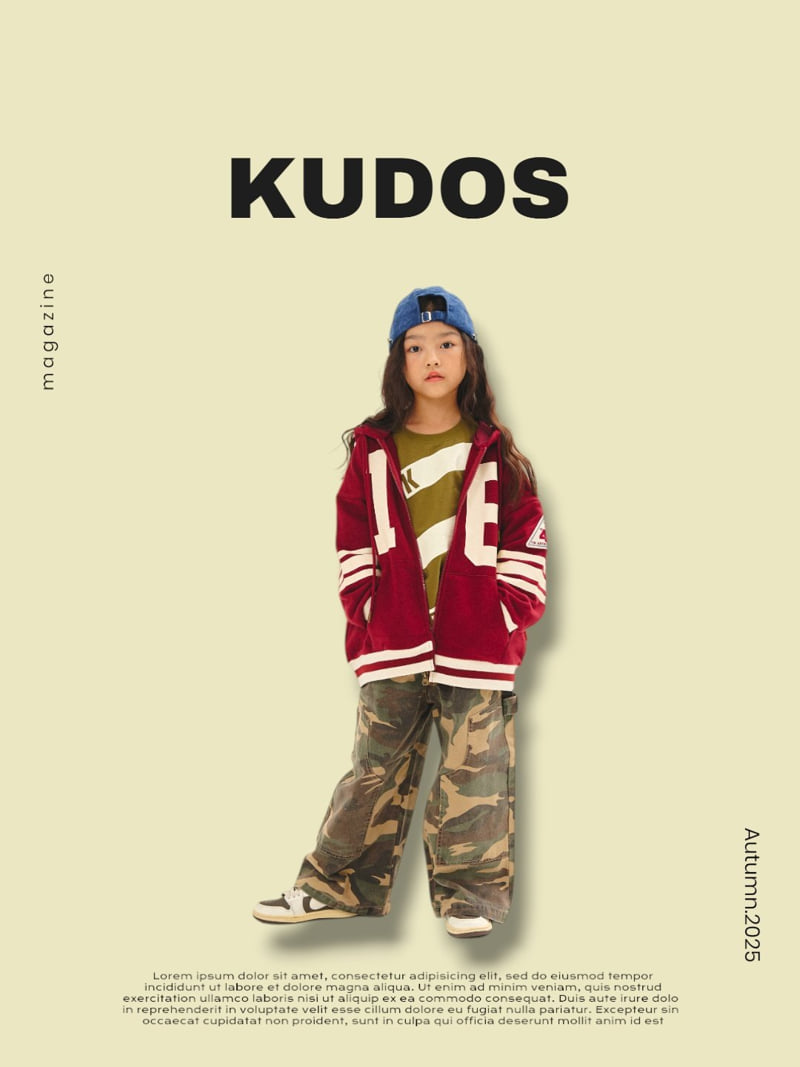 Kudos - Korean Children Fashion - #minifashionista - Sporty Hooded Zip-Up - 4