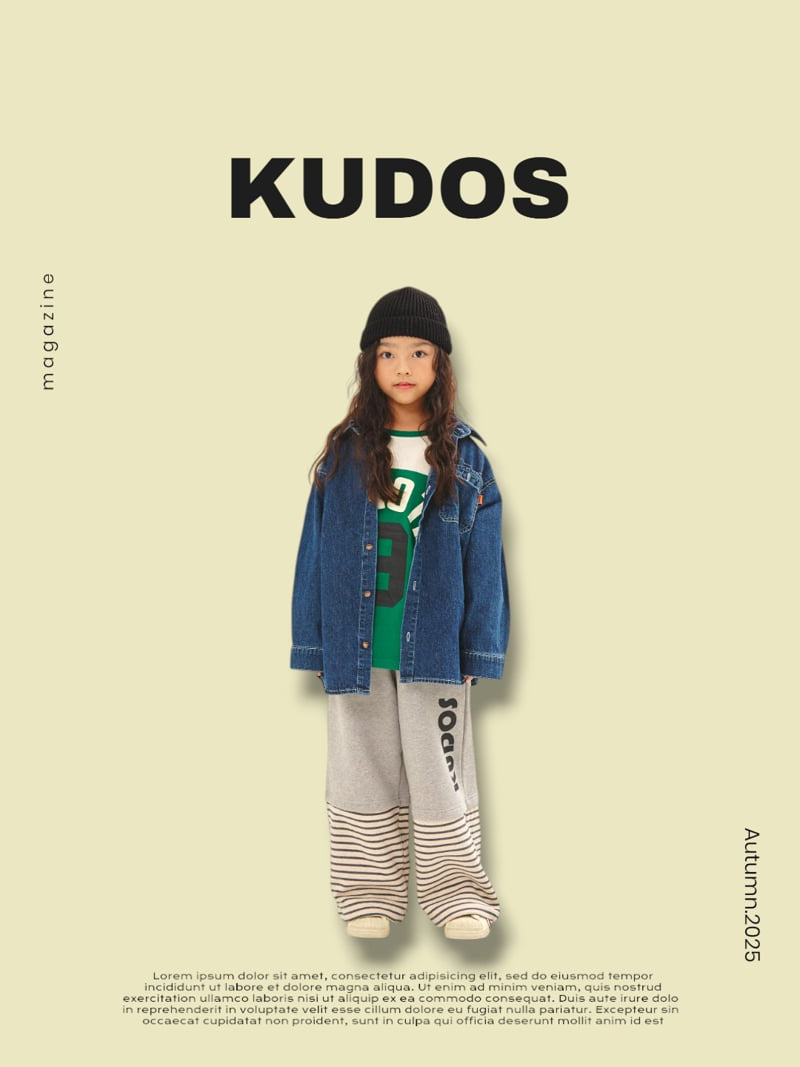 Kudos - Korean Children Fashion - #prettylittlegirls - Denim Shirt - 9