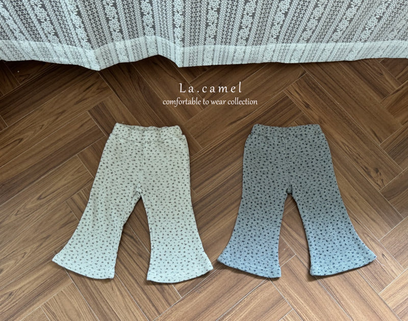 La Camel - Korean Baby Fashion - #babyboutique - Eva Waffle Pants - 5