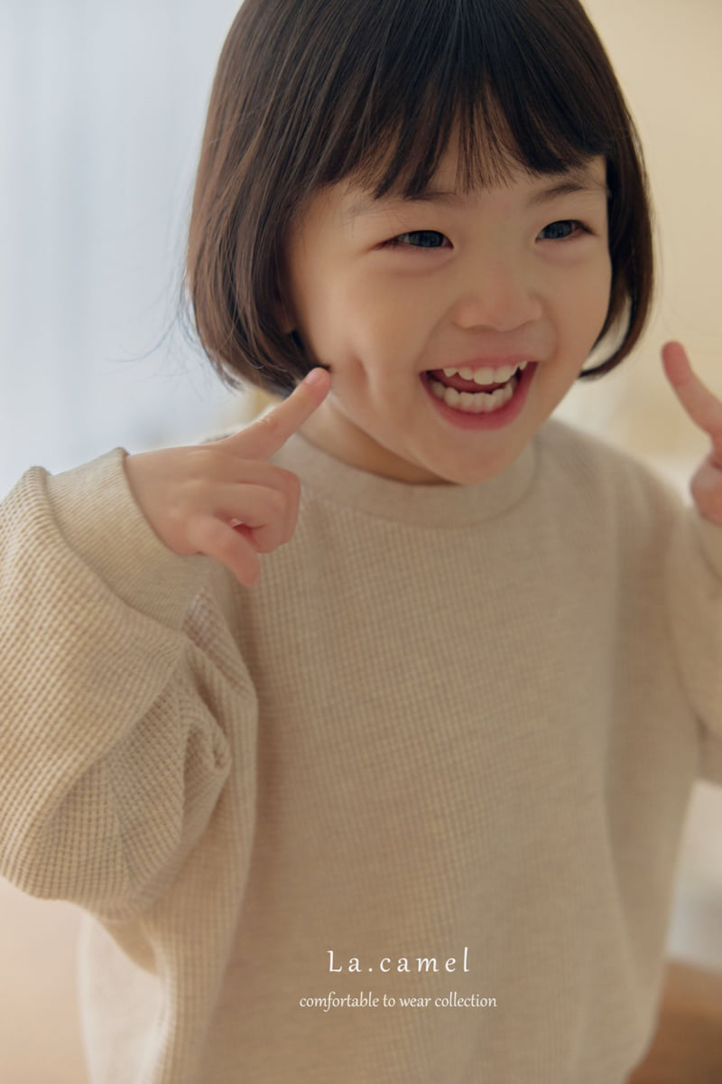 La Camel - Korean Baby Fashion - #smilingbaby - Waffle Set - 4