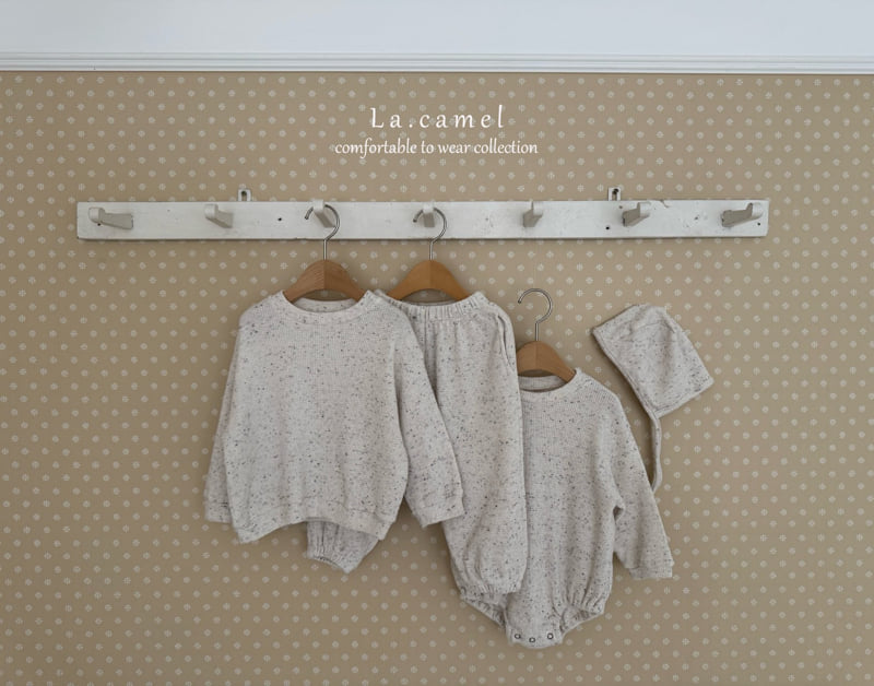 La Camel - Korean Baby Fashion - #babyboutiqueclothing - Cookie Waffle Set - 10