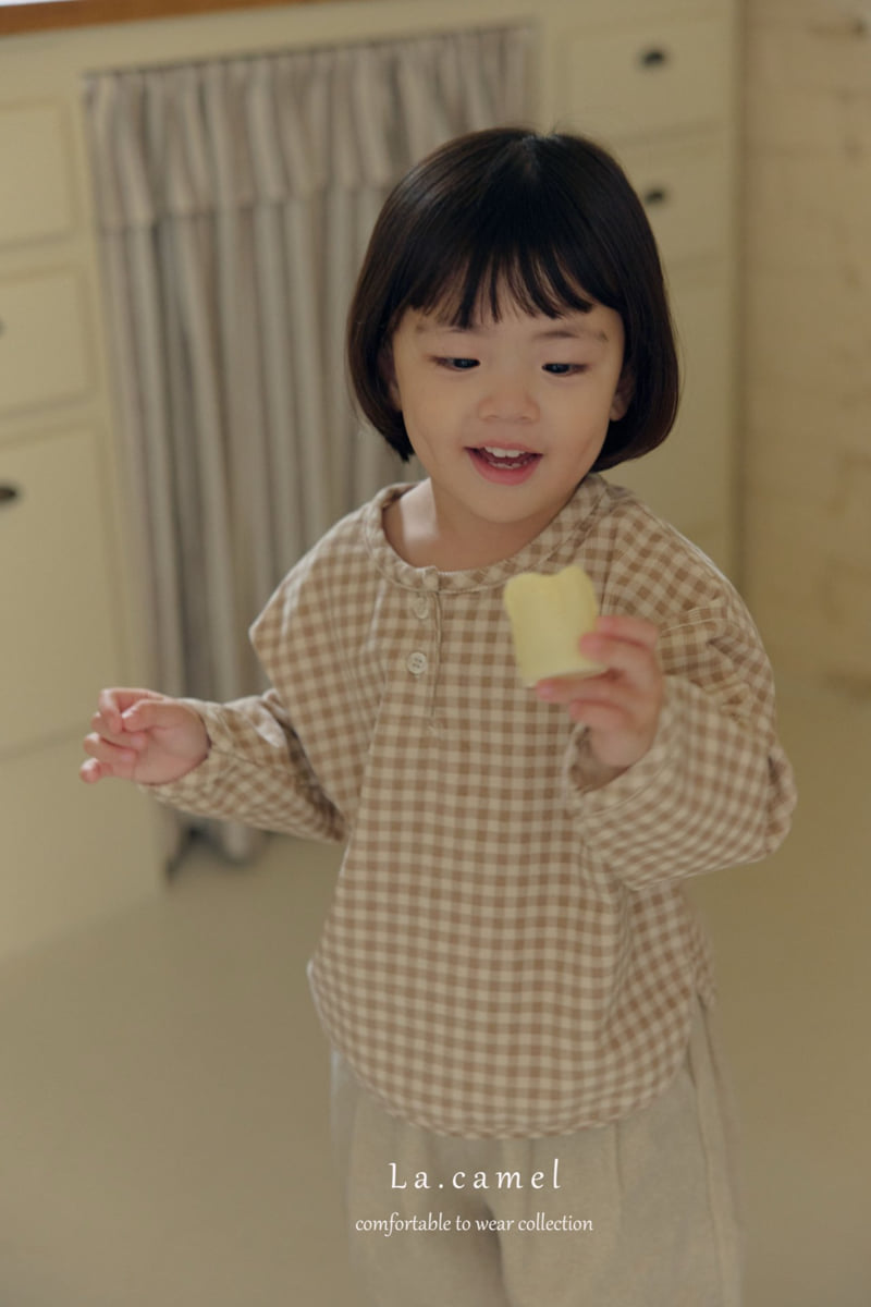 La Camel - Korean Baby Fashion - #babyboutiqueclothing - Latte Corduroy Shirt - 7