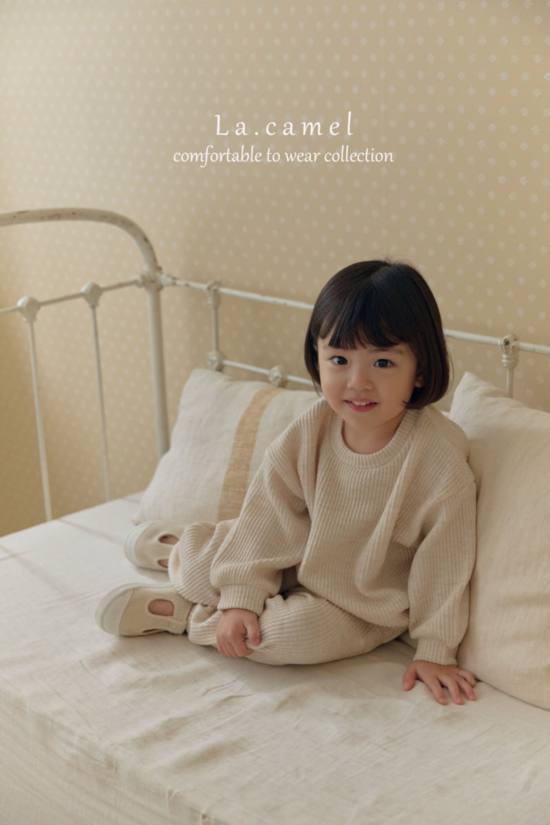 La Camel - Korean Baby Fashion - #babyboutiqueclothing - Cheese Set - 4