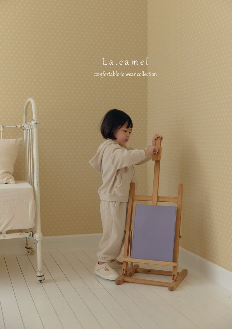 La Camel - Korean Baby Fashion - #babyclothing - Velour Pants - 9