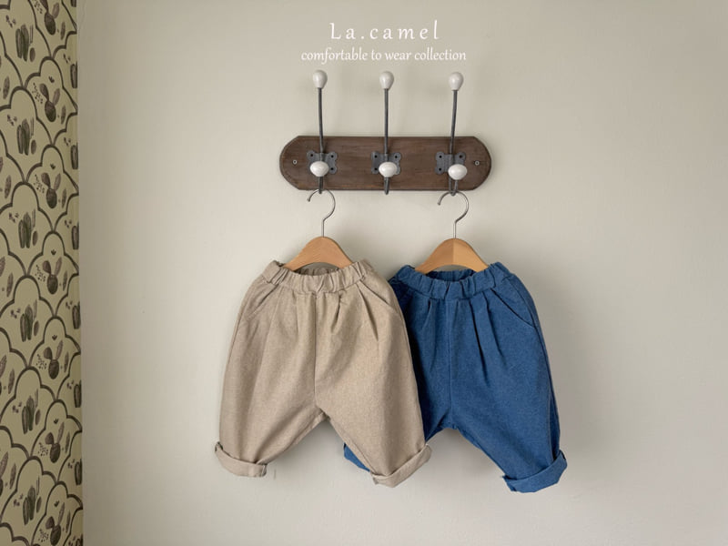 La Camel - Korean Baby Fashion - #babyfashion - Pigment Pants - 2