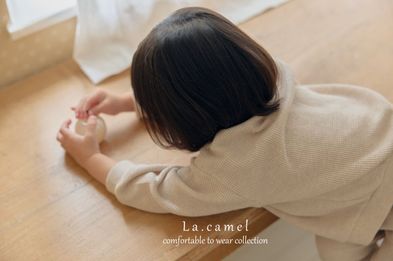 La Camel - Korean Baby Fashion - #babyfever - Waffle Set - 8