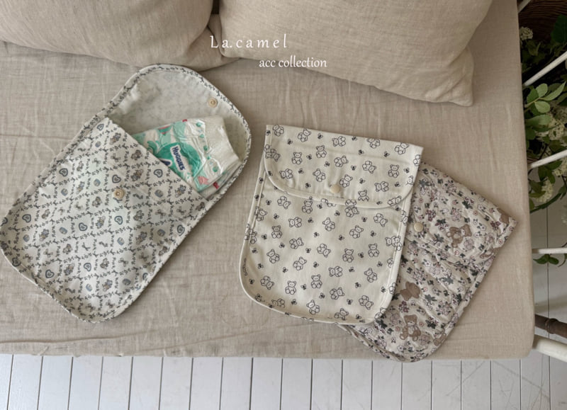 La Camel - Korean Baby Fashion - #babygirlfashion - Diaper Pouch - 6