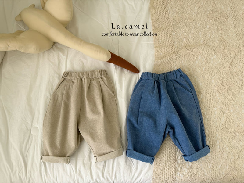 La Camel - Korean Baby Fashion - #babylifestyle - Pigment Pants - 5