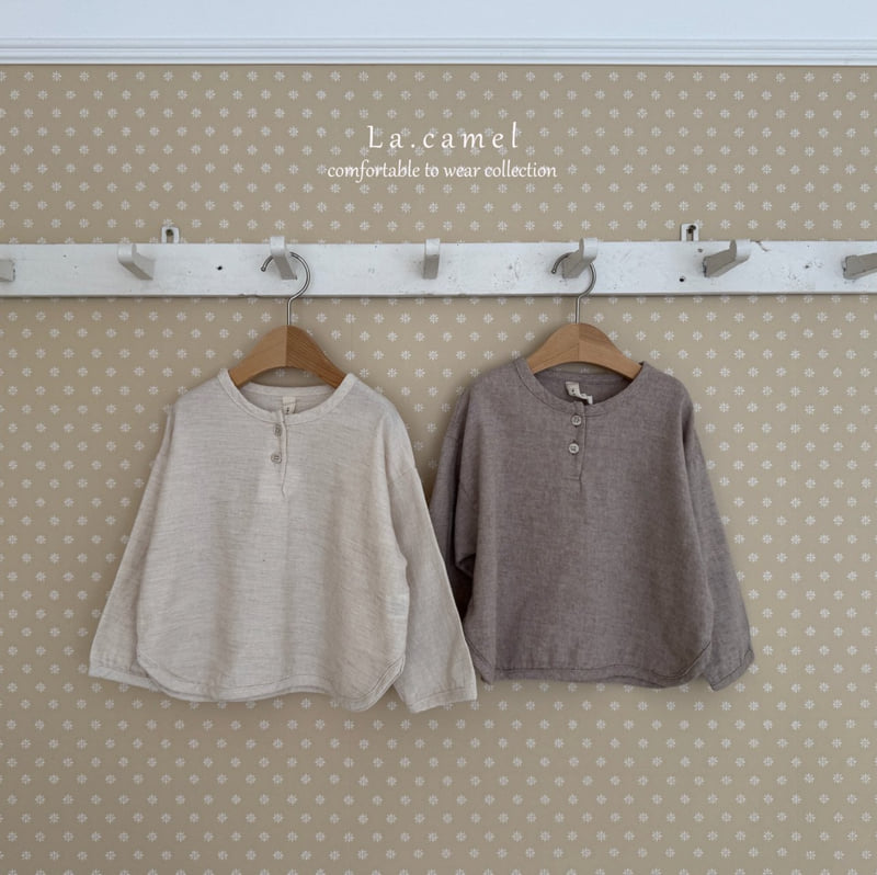 La Camel - Korean Baby Fashion - #babygirlfashion - Mono Shirt - 4