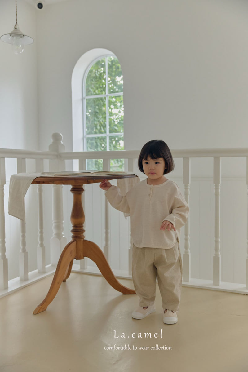 La Camel - Korean Baby Fashion - #babyoninstagram - Mono Shirt - 5