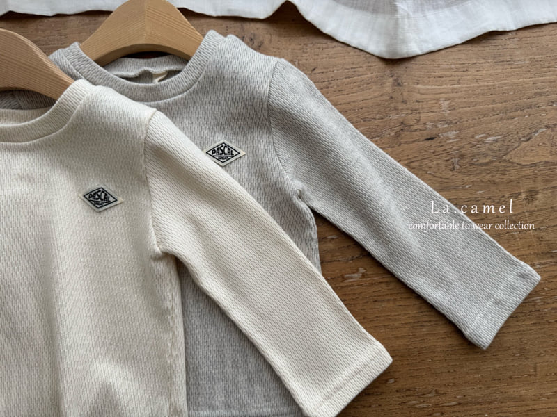La Camel - Korean Baby Fashion - #babyootd - Wappen Tee - 5