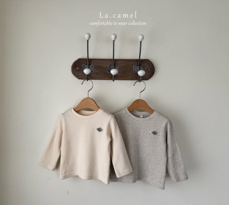 La Camel - Korean Baby Fashion - #babyoutfit - Wappen Tee - 6