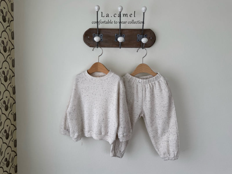La Camel - Korean Baby Fashion - #babyoutfit - Cookie Waffle Set - 3