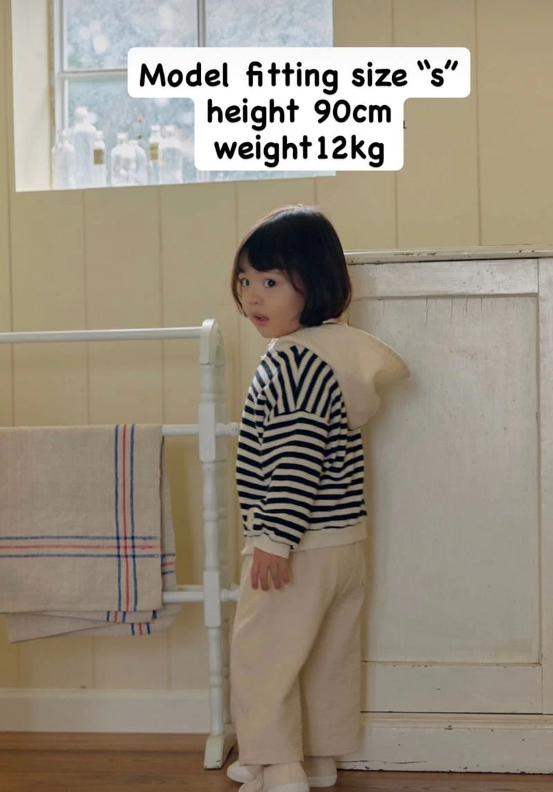 La Camel - Korean Baby Fashion - #babyoutfit - Velour Pants - 2