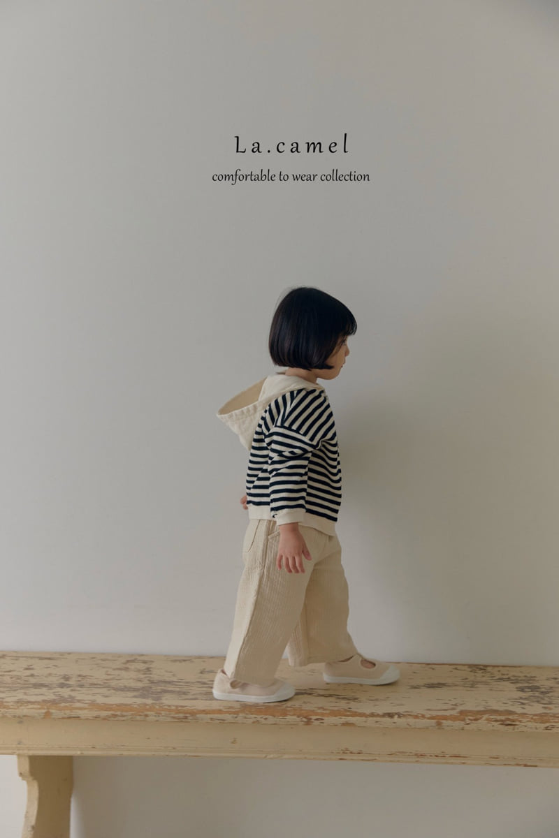 La Camel - Korean Baby Fashion - #babywear - Stitch Wide Pants - 7