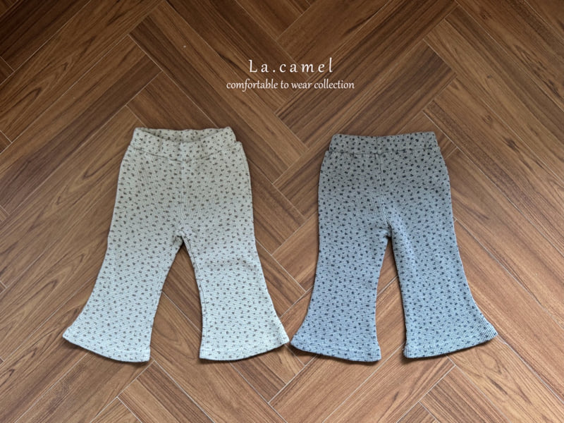 La Camel - Korean Baby Fashion - #babywear - Eva Waffle Pants