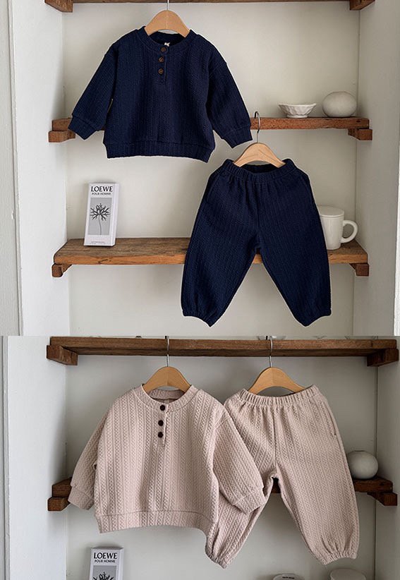 La Camel - Korean Baby Fashion - #babywear - Billy Set