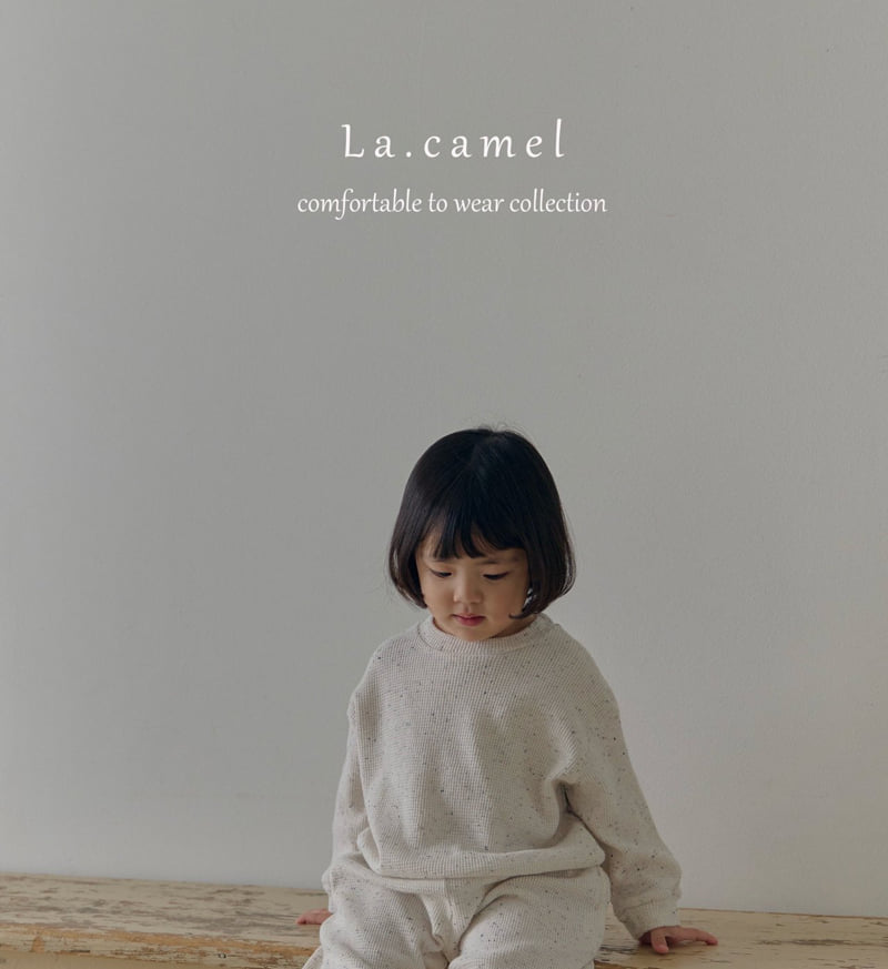 La Camel - Korean Baby Fashion - #onlinebabyboutique - Cookie Waffle Set - 6