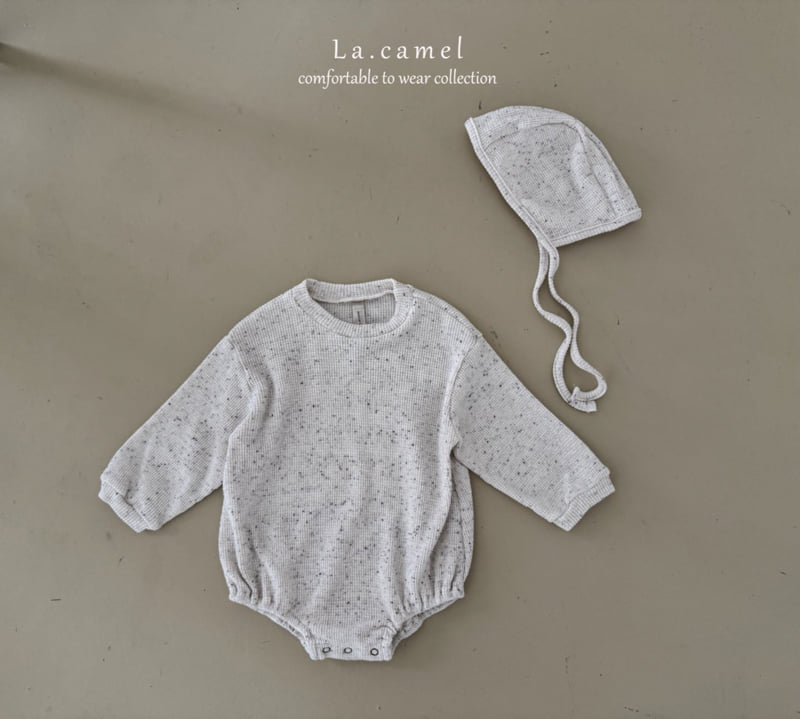 La Camel - Korean Baby Fashion - #babywear - Cookie Waffle Baby Hat - 4