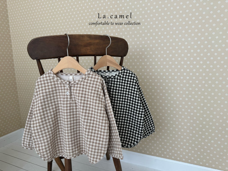 La Camel - Korean Baby Fashion - #onlinebabyboutique - Latte Corduroy Shirt - 3