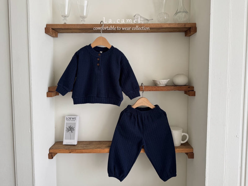 La Camel - Korean Baby Fashion - #onlinebabyshop - Billy Set - 3