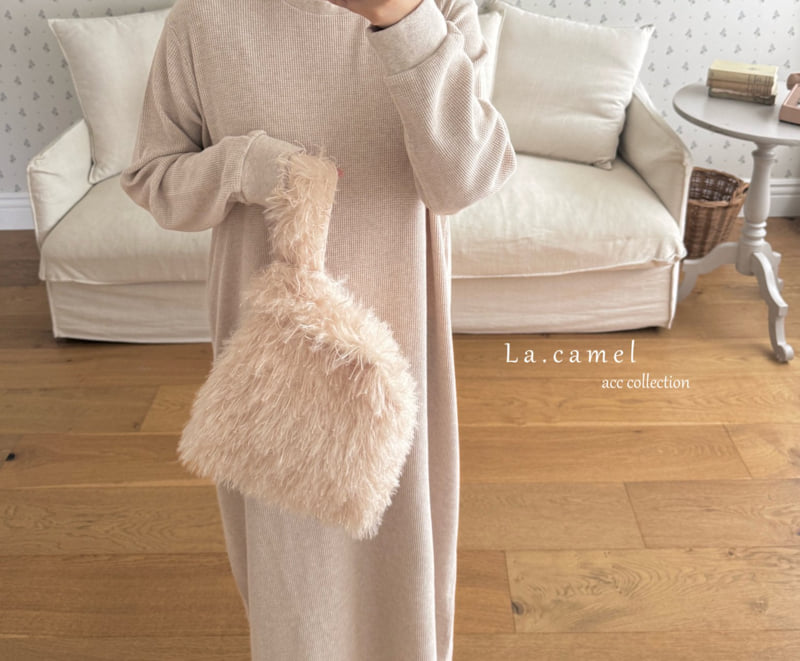 La Camel - Korean Women Fashion - #womensfashion - Waffle Adult One-piece - 2