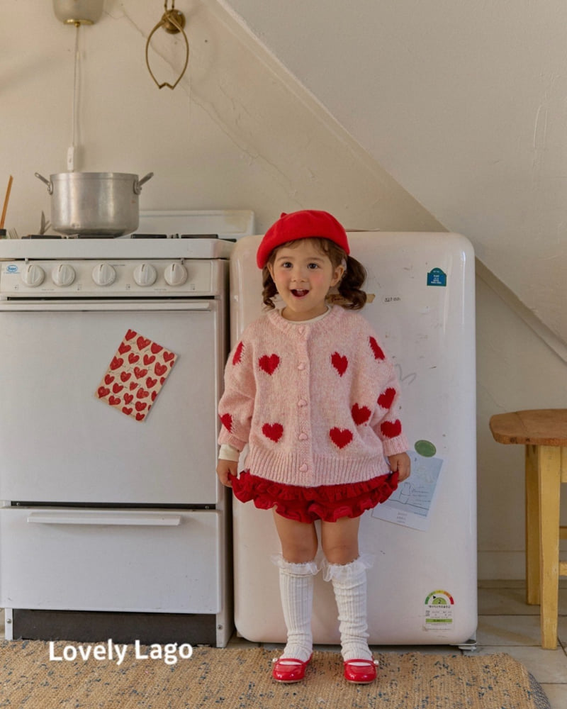 Lago - Korean Children Fashion - #Kfashion4kids - Heart Fuzzy Cardigan - 9