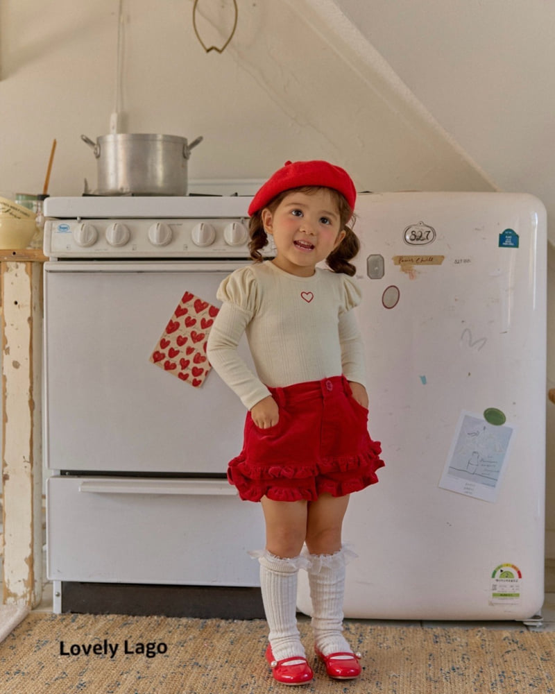 Lago - Korean Children Fashion - #childofig - Corduroy Ruffle Pants - 3