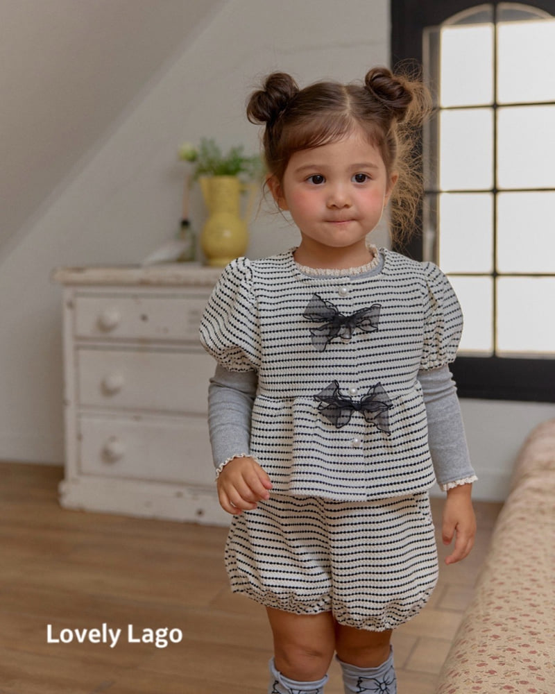 Lago - Korean Children Fashion - #childofig - Pearl Ribbon Set - 5