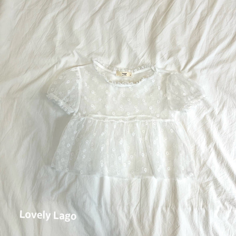 Lago - Korean Children Fashion - #childrensboutique - Lace Blouse
