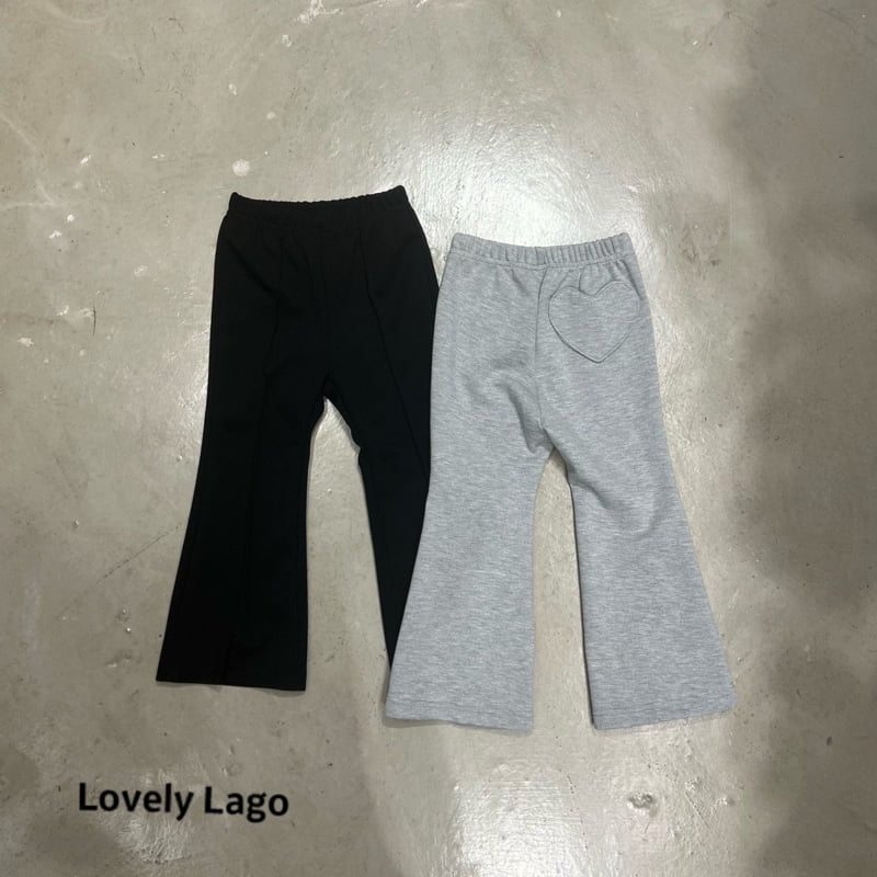 Lago - Korean Children Fashion - #designkidswear - Heart Bootcut Pants - 11