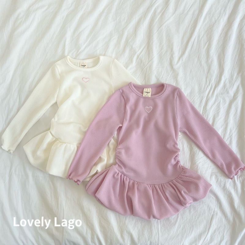 Lago - Korean Children Fashion - #designkidswear - Balloon Ribbed Tee