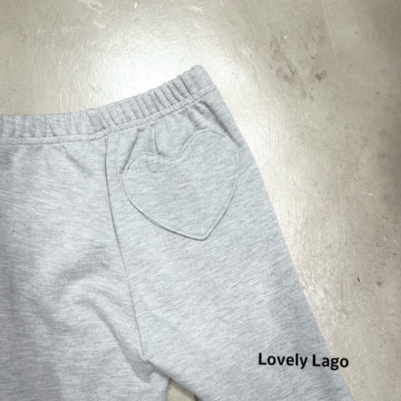Lago - Korean Children Fashion - #discoveringself - Heart Bootcut Pants - 12