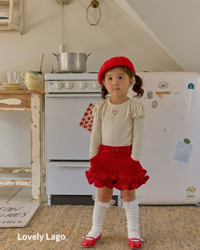 Lago - Korean Children Fashion - #fashionkids - Petit Puff Tee - 9